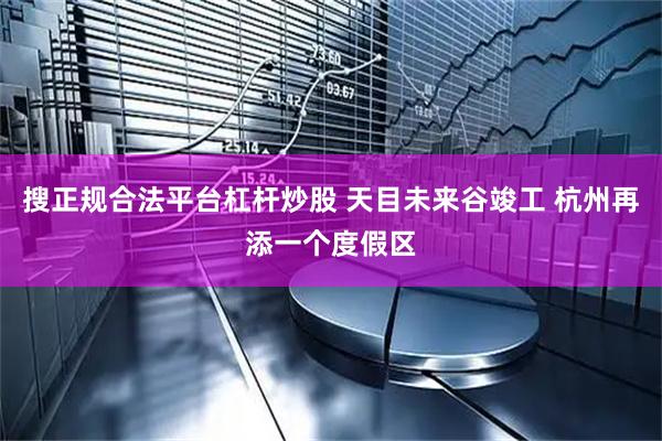 搜正规合法平台杠杆炒股 天目未来谷竣工 杭州再添一个度假区